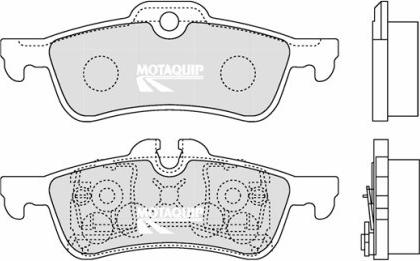 Motaquip LVXL1257 - Гальмівні колодки, дискові гальма avtolavka.club