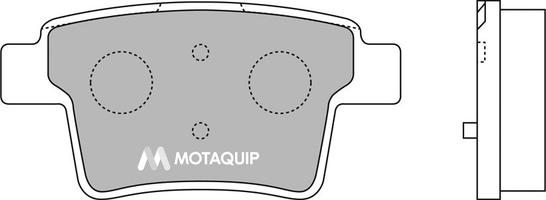 Motaquip LVXL1261 - Гальмівні колодки, дискові гальма avtolavka.club