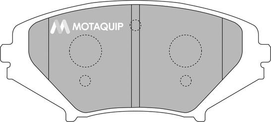 Motaquip LVXL1211 - Гальмівні колодки, дискові гальма avtolavka.club