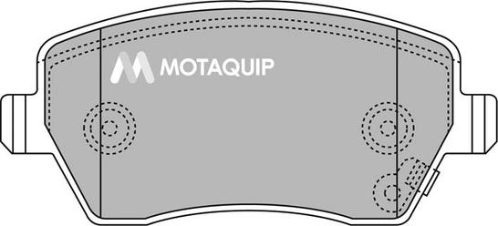 Motaquip LVXL1281 - Гальмівні колодки, дискові гальма avtolavka.club