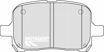 Motaquip LVXL1237 - Гальмівні колодки, дискові гальма avtolavka.club