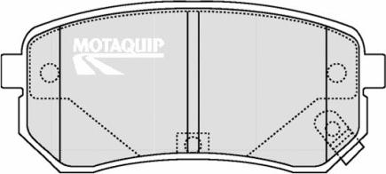 Motaquip LVXL1272 - Гальмівні колодки, дискові гальма avtolavka.club