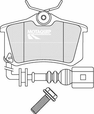 Motaquip LVXL1704 - Гальмівні колодки, дискові гальма avtolavka.club