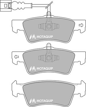 Motaquip LVXL1706 - Гальмівні колодки, дискові гальма avtolavka.club