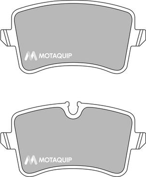 Motaquip LVXL1707 - Гальмівні колодки, дискові гальма avtolavka.club