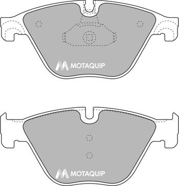 Motaquip LVXL1716 - Гальмівні колодки, дискові гальма avtolavka.club