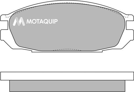 Motaquip LVXL800 - Гальмівні колодки, дискові гальма avtolavka.club