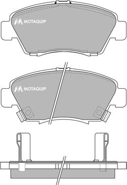 Motaquip LVXL874 - Гальмівні колодки, дискові гальма avtolavka.club