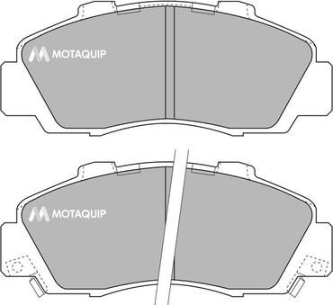 Motaquip LVXL877 - Гальмівні колодки, дискові гальма avtolavka.club