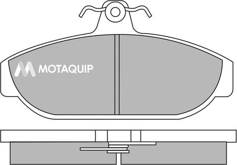 Motaquip LVXL369 - Гальмівні колодки, дискові гальма avtolavka.club