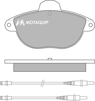 Motaquip LVXL314 - Гальмівні колодки, дискові гальма avtolavka.club