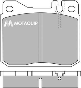 Motaquip LVXL372 - Гальмівні колодки, дискові гальма avtolavka.club