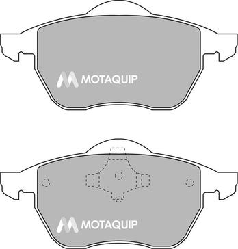 Motaquip LVXL293 - Гальмівні колодки, дискові гальма avtolavka.club