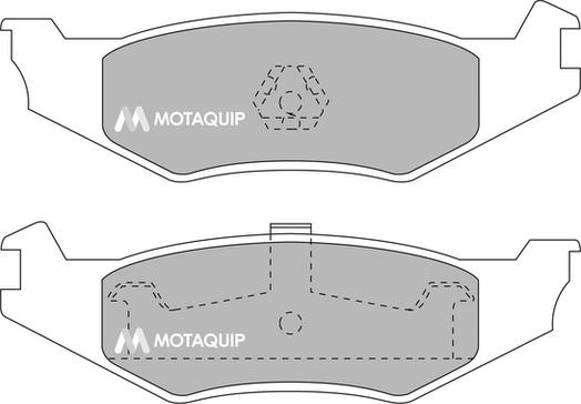 Motaquip LVXL242 - Гальмівні колодки, дискові гальма avtolavka.club