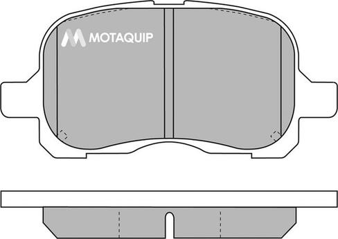 Motaquip LVXL209 - Гальмівні колодки, дискові гальма avtolavka.club