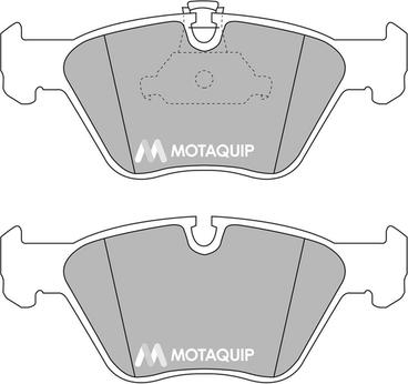 Motaquip LVXL202 - Гальмівні колодки, дискові гальма avtolavka.club