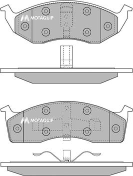 Motaquip LVXL221 - Гальмівні колодки, дискові гальма avtolavka.club