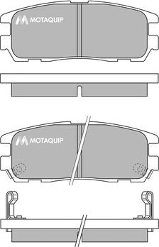 Motaquip LVXL786 - Гальмівні колодки, дискові гальма avtolavka.club