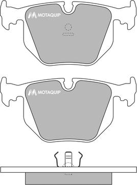 Motaquip LVXL777 - Гальмівні колодки, дискові гальма avtolavka.club