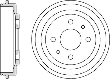 Motaquip VBD602 - Гальмівний барабан avtolavka.club