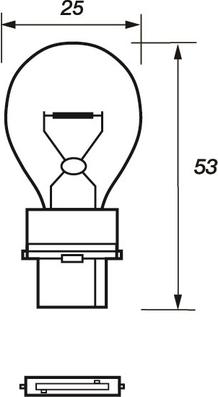 Motaquip VBU3156 - Лампа розжарювання, ліхтар покажчика повороту avtolavka.club