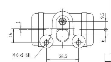 Motaquip VWC445 - Колісний гальмівний циліндр avtolavka.club