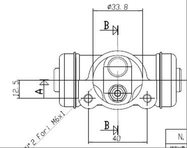 Motaquip VWC655 - Колісний гальмівний циліндр avtolavka.club