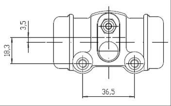 Motaquip VWC684 - Колісний гальмівний циліндр avtolavka.club