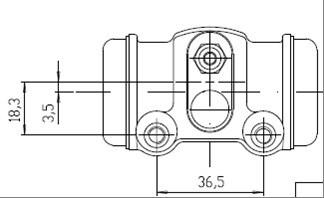 Motaquip VWC685 - Колісний гальмівний циліндр avtolavka.club