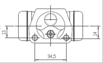 Motaquip VWC620 - Колісний гальмівний циліндр avtolavka.club