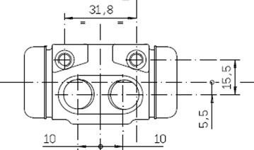 Motaquip VWC829 - Колісний гальмівний циліндр avtolavka.club