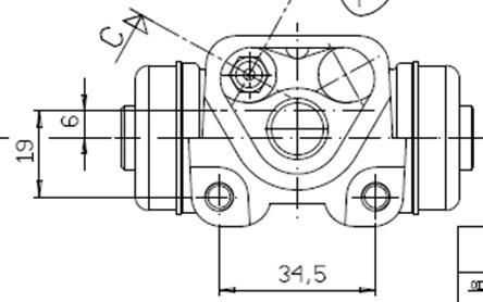 Motaquip VWC796 - Колісний гальмівний циліндр avtolavka.club