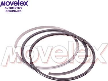 Movelex M10258 - Комплект поршневих кілець avtolavka.club