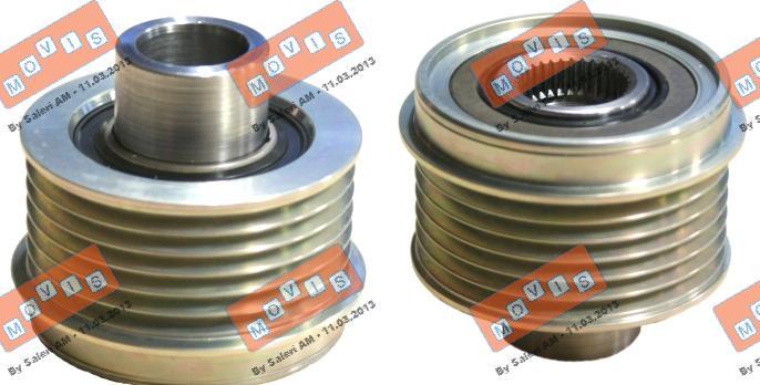 MOVIS AST3527 - Ремінний шків, генератор avtolavka.club