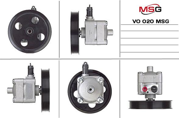 MSG VO 020 - Гідравлічний насос, рульове управління, ГУР avtolavka.club
