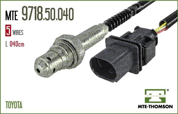 MTE-Thomson 9718.50.040 - Лямбда-зонд, датчик кисню avtolavka.club