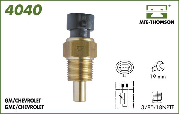 MTE-Thomson 4040 - Датчик, температура охолоджуючої рідини avtolavka.club