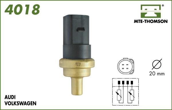 MTE-Thomson 4018 - Датчик, температура охолоджуючої рідини avtolavka.club