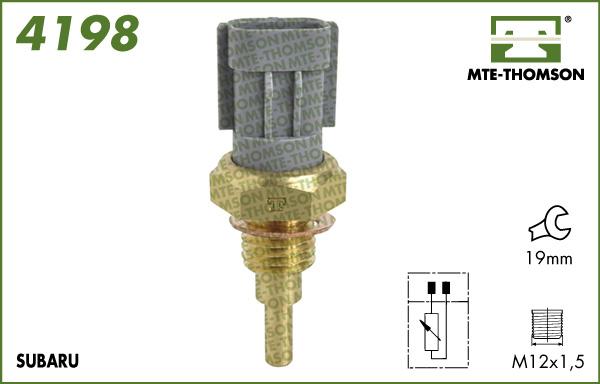 MTE-Thomson 4198 - Датчик, температура охолоджуючої рідини avtolavka.club