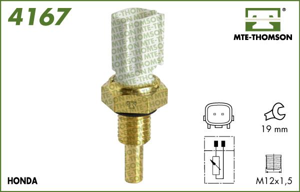 MTE-Thomson 4167 - Датчик, температура охолоджуючої рідини avtolavka.club