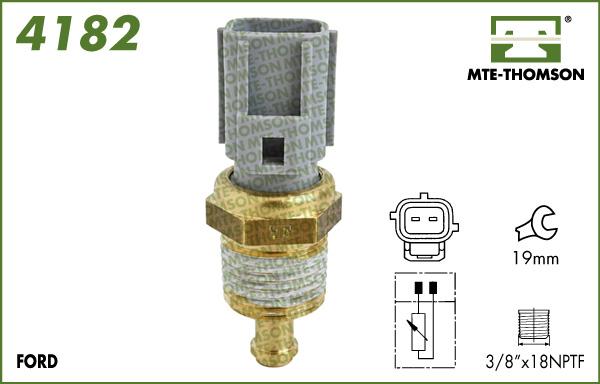 MTE-Thomson 4182 - Датчик, температура охолоджуючої рідини avtolavka.club