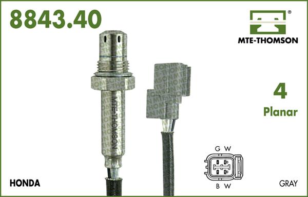 MTE-Thomson 8843.40.031 - Лямбда-зонд, датчик кисню avtolavka.club