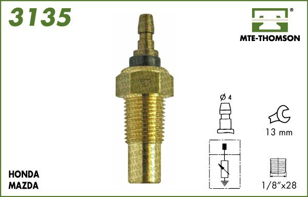 MTE-Thomson 3135 - Датчик, температура охолоджуючої рідини avtolavka.club