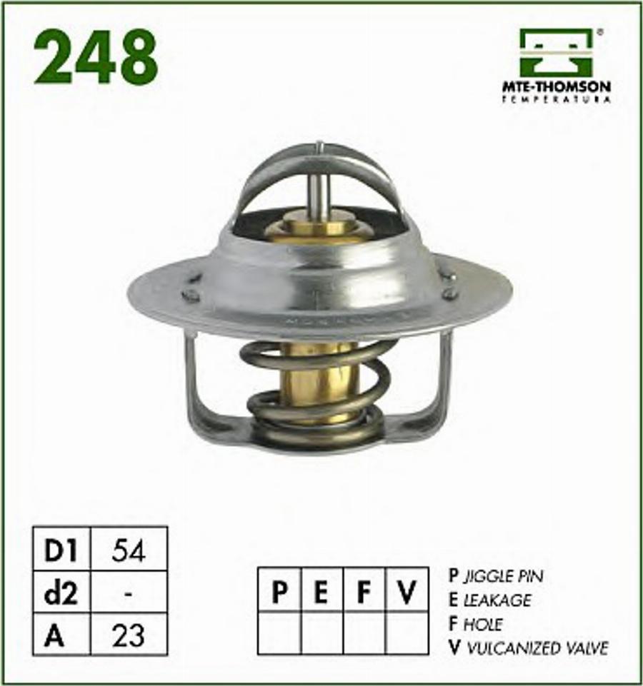 MTE-Thomson 24888 - Термостат, охолоджуюча рідина avtolavka.club