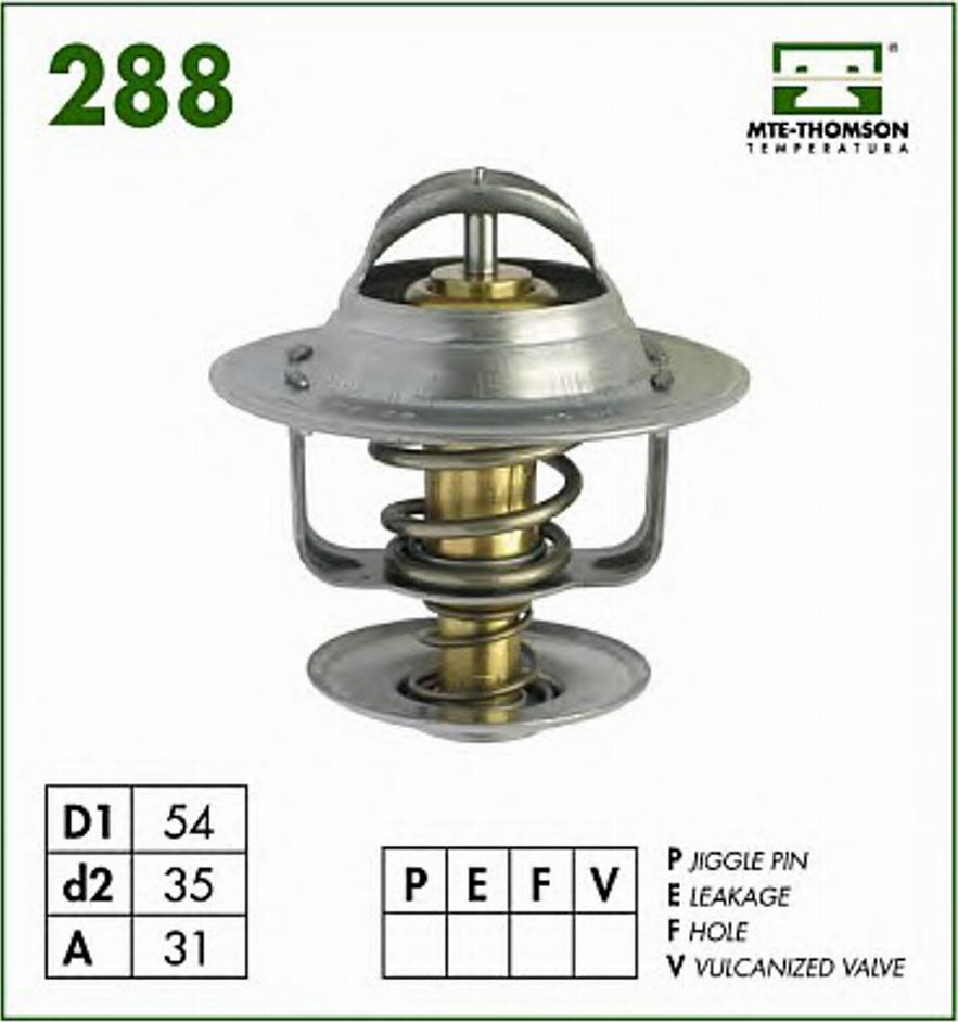 MTE-Thomson 288.87 - Термостат, охолоджуюча рідина avtolavka.club