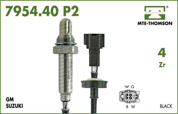 MTE-Thomson 7954.40.073P2 - Лямбда-зонд, датчик кисню avtolavka.club