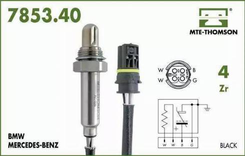 MTE-Thomson 7853.40.027 - Лямбда-зонд, датчик кисню avtolavka.club