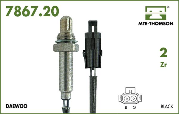 MTE-Thomson 7867.20.038 - Лямбда-зонд, датчик кисню avtolavka.club