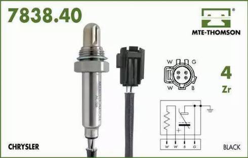 MTE-Thomson 7838.40.048 - Лямбда-зонд, датчик кисню avtolavka.club