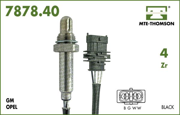 MTE-Thomson 7878.40.051 - Лямбда-зонд, датчик кисню avtolavka.club